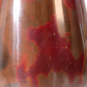 Japanese Bronze Flower Vase Hara Seiun Insect Signed Nitten Artist w / box BV549