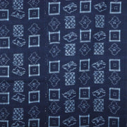 Japanese Fabric Kasuri 59 x 52 inches STRUCTURE Boro Kimono Cotton Cloth Textile
