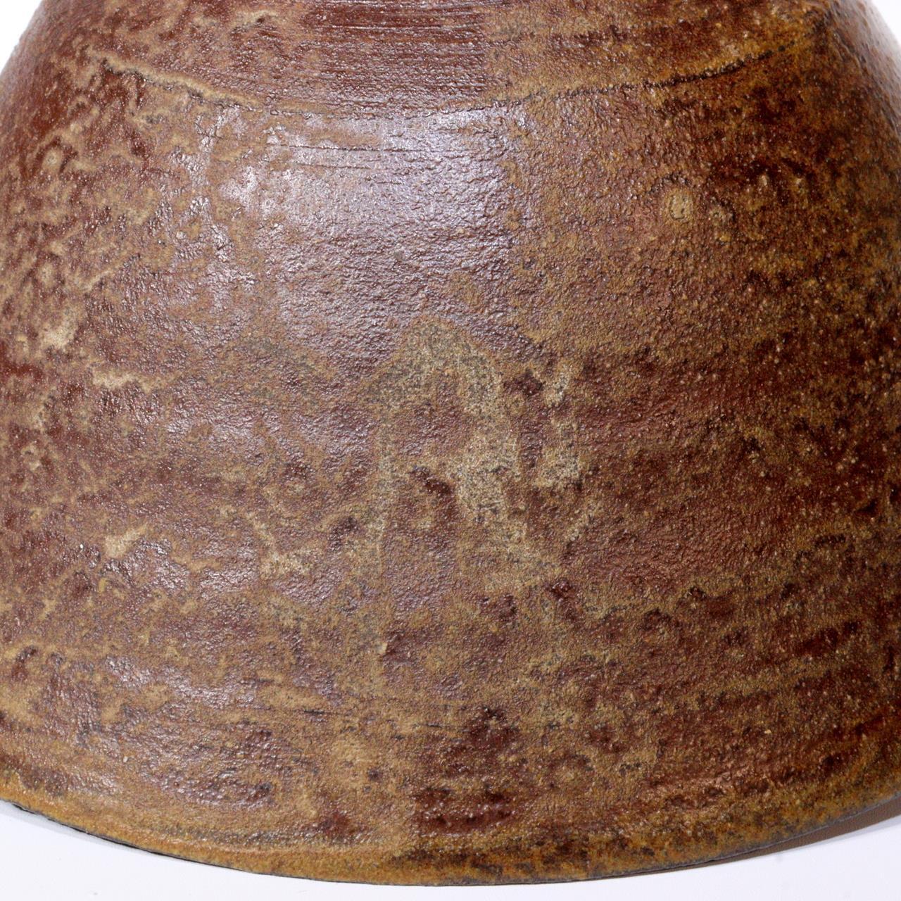 Japanese Antique Irabo Pottery Izumo ware Rakuzan Kiln Tea bowl PCP217