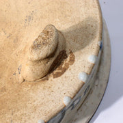 Japanese Seto Mino Pottery Flower Vase Plate Suiban Water basin signed PCP210