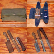 Japanese Wallet Bag knife Daiku tool set Kiridashi VG333