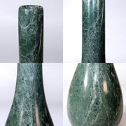 Japanese stone vase with a bronze - like appearance BV561
