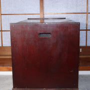 Japanese Antique wooden box chest of drawers Zenibako Funa Tansu Meiji WBX259