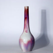 Japanese Glaze Flower vase Matsuyama Gaei porcelain vase signed w / box PV233