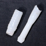 Japanese Edo-Meiji Period Glass Collection: Spoons, Comb, Koma by Ginza Hiranoya