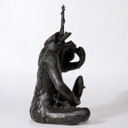 Japanese Bronze Kappa yokai ornament Statue Figurine Takashi Omori BOS849