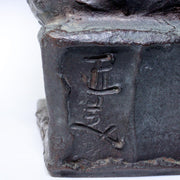 Bronze Kappa Figurine by Masami - Japanese Mythological Sculpture Yokai BOS840