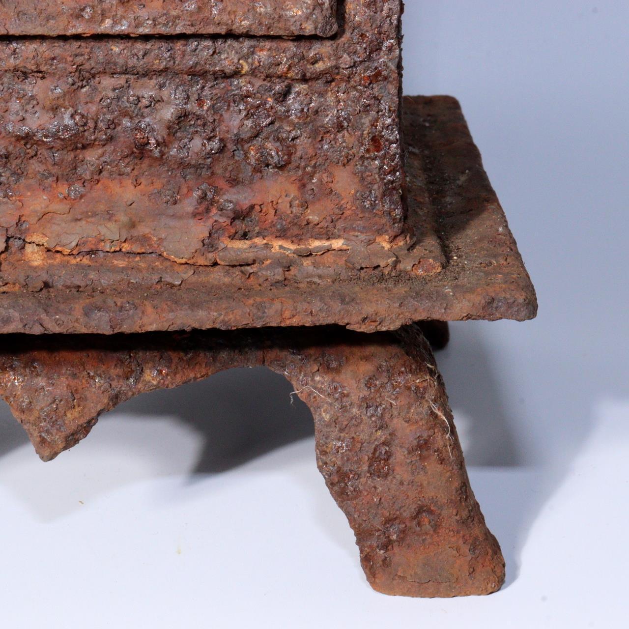 Japanese Iron Hanging lantern temple Buddhism BOS855