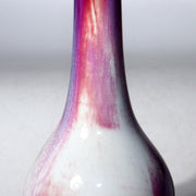 Japanese Glaze Flower vase Matsuyama Gaei porcelain vase signed w / box PV233