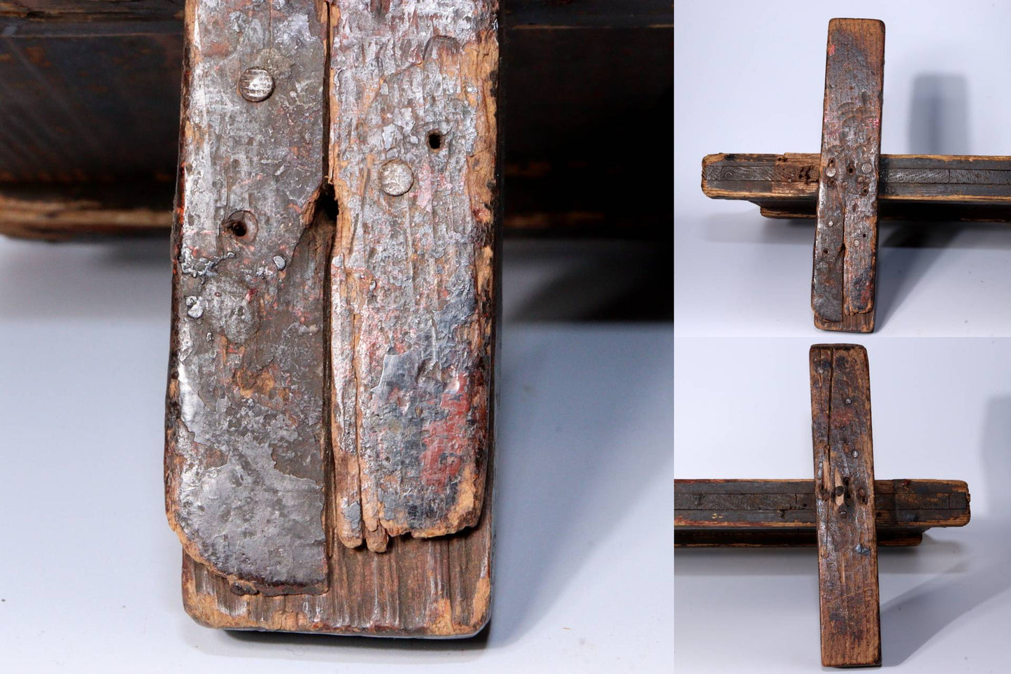 Antique Japanese Aizu Lacquer Craftsman Partition | Work Shield | Edo-Meiji Era