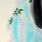 Japanese Kakejiku ghost hanging scroll Beautiful woman painting Emakimono ASO381