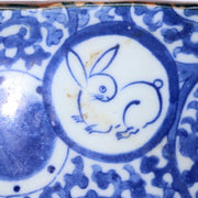 Japanese Antique Imari ware Plate Rabbit design porcelain Arita IP122