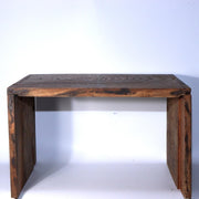 Japanese Antique Wooden Low Table Handcrafted Joinery W 15.5inch WO404