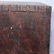 Japanese Antique Wooden Low Table Handcrafted Joinery W 15.5inch WO404