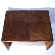 Japanese Antique Wooden Low Table Handcrafted Joinery W 15.5inch WO404