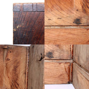 Japanese Antique Wooden Low Table Handcrafted Joinery W 15.5inch WO404