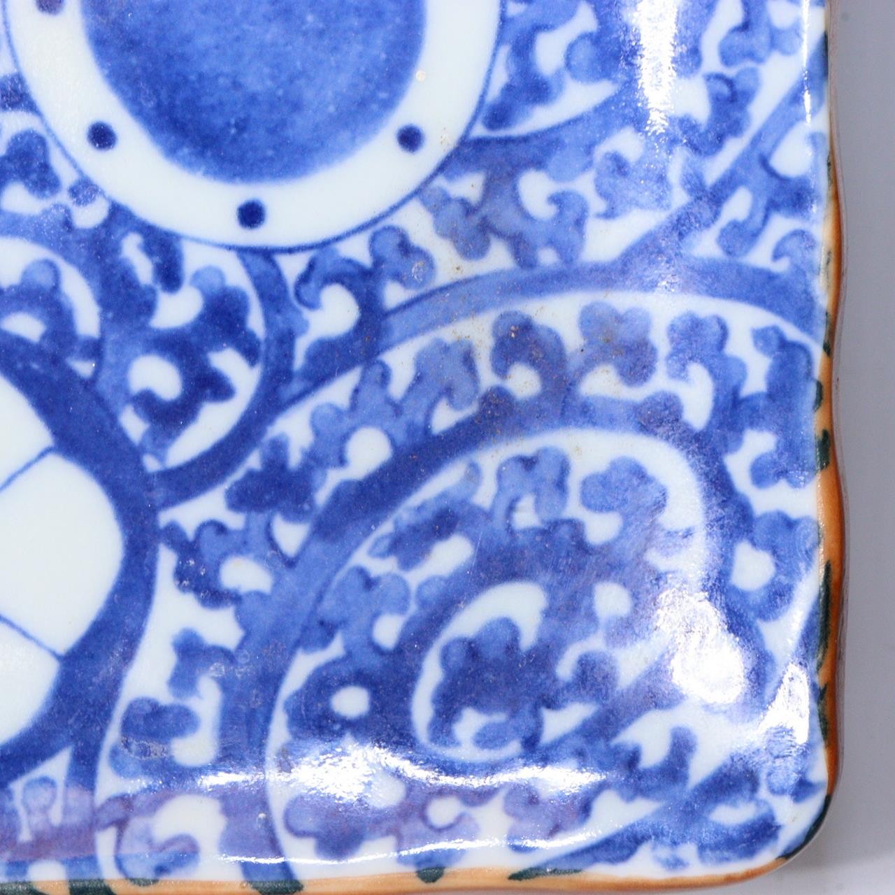 Japanese Antique Imari ware Plate Rabbit design porcelain Arita IP122
