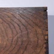 Japanese Antique Wooden Low Table Handcrafted Joinery W 15.5inch WO404
