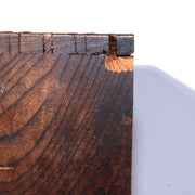 Japanese Antique Wooden Low Table Handcrafted Joinery W 15.5inch WO404