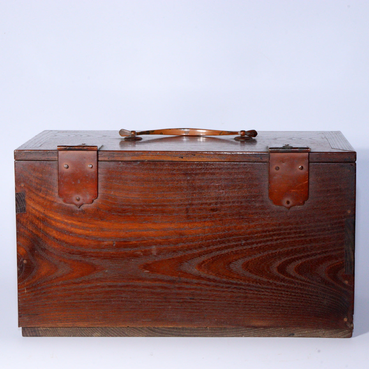 A slightly smaller hanging Inkstone box Kake Suzuri Wooden Japanese WBX278