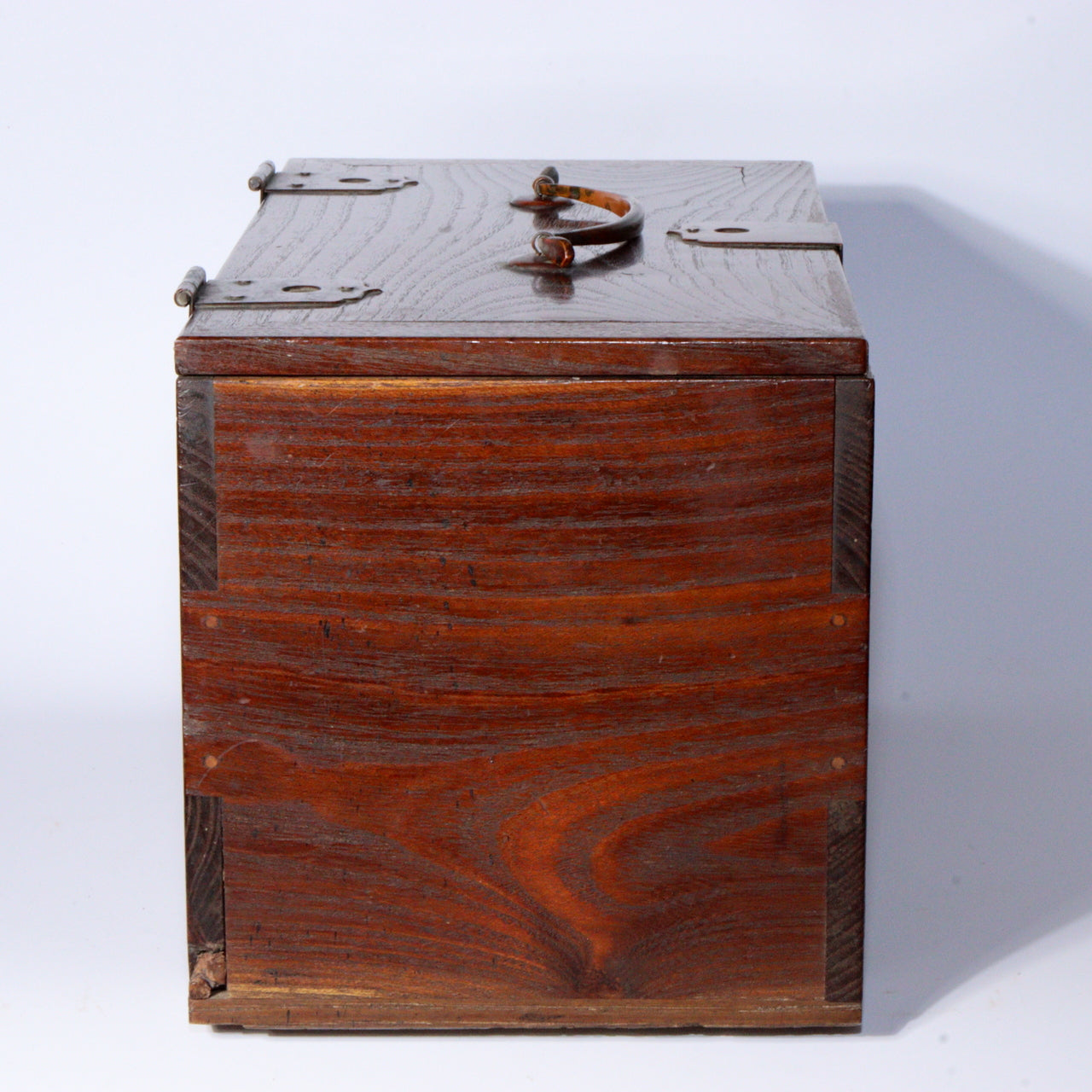 A slightly smaller hanging Inkstone box Kake Suzuri Wooden Japanese WBX278
