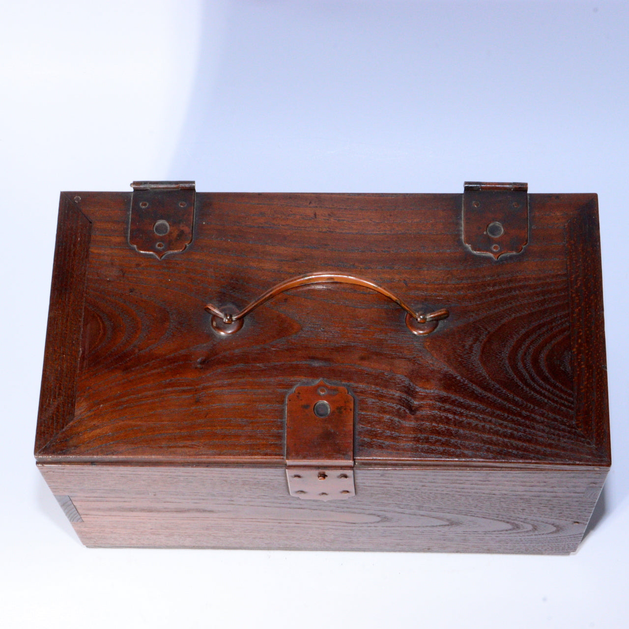 A slightly smaller hanging Inkstone box Kake Suzuri Wooden Japanese WBX278