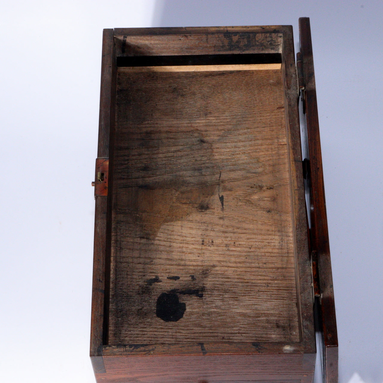 A slightly smaller hanging Inkstone box Kake Suzuri Wooden Japanese WBX278