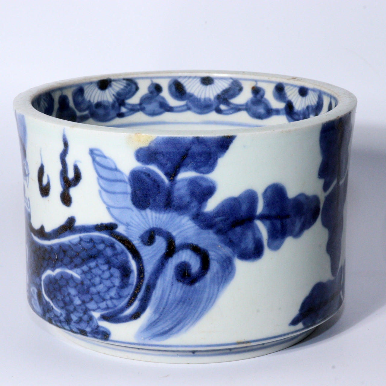 Japanese Antique Imari ware Plate and Ash container Bowl porcelain Arita IP114