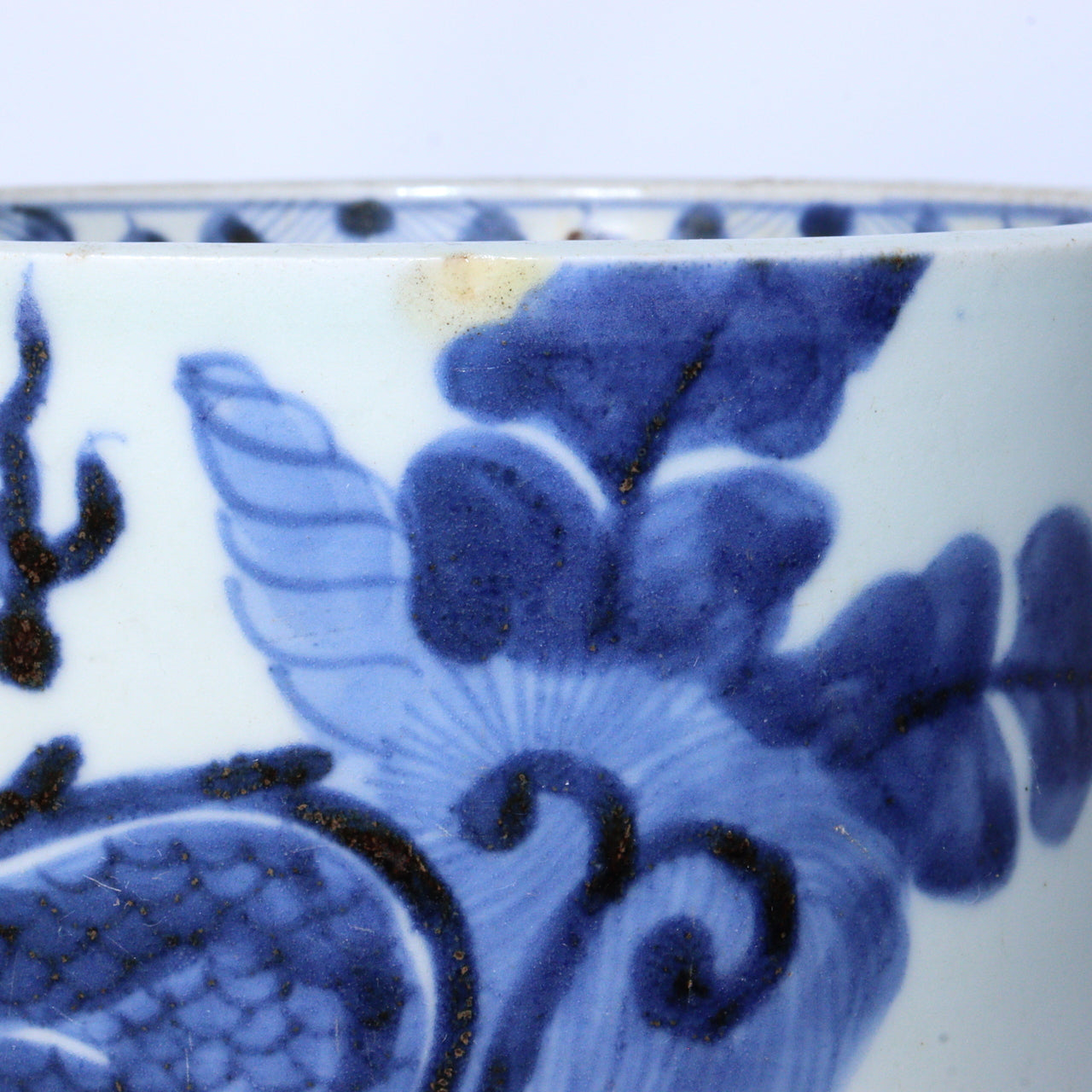 Japanese Antique Imari ware Plate and Ash container Bowl porcelain Arita IP114