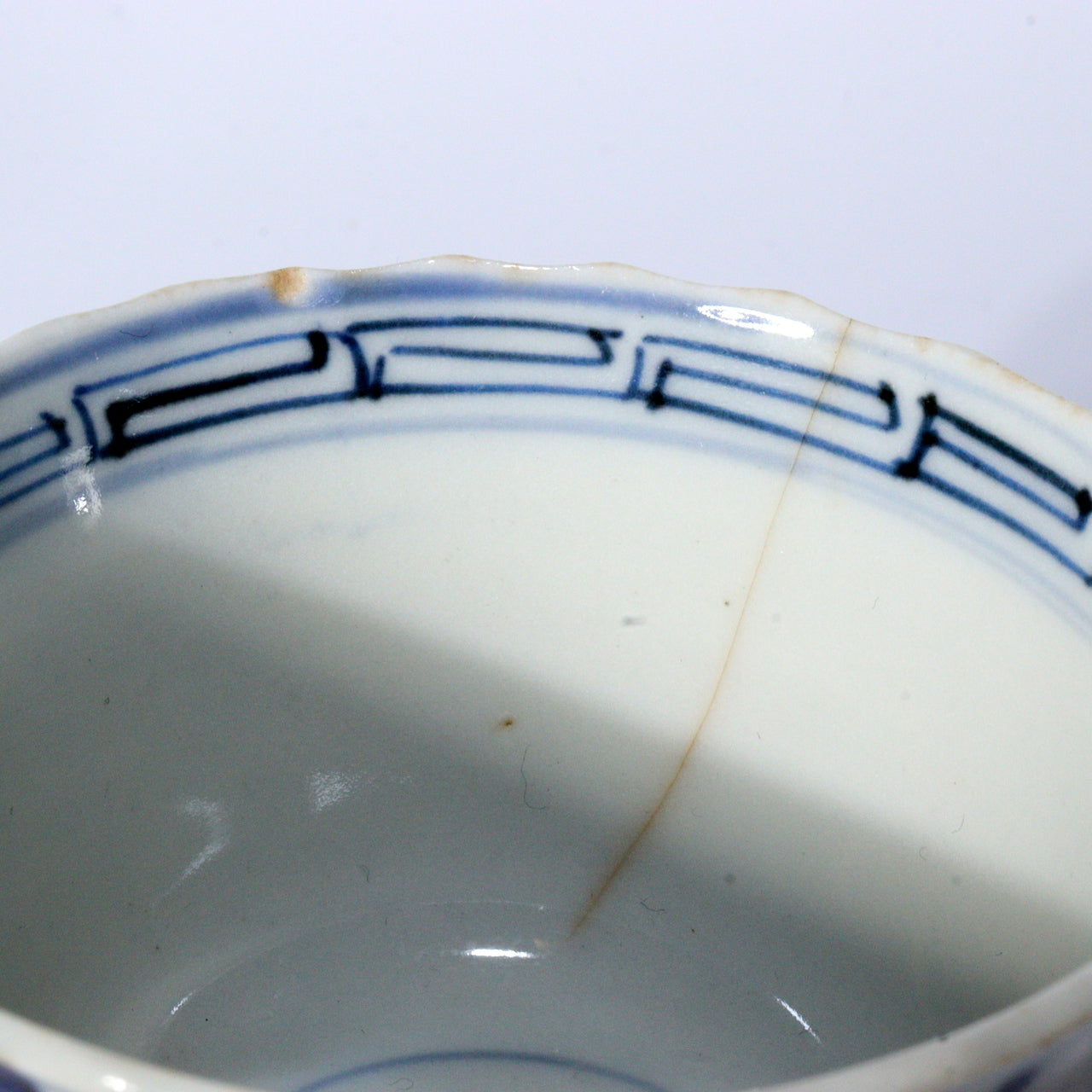 Antique Japanese Blue & White Porcelain Cups - Reference Pieces Soba choko IP112