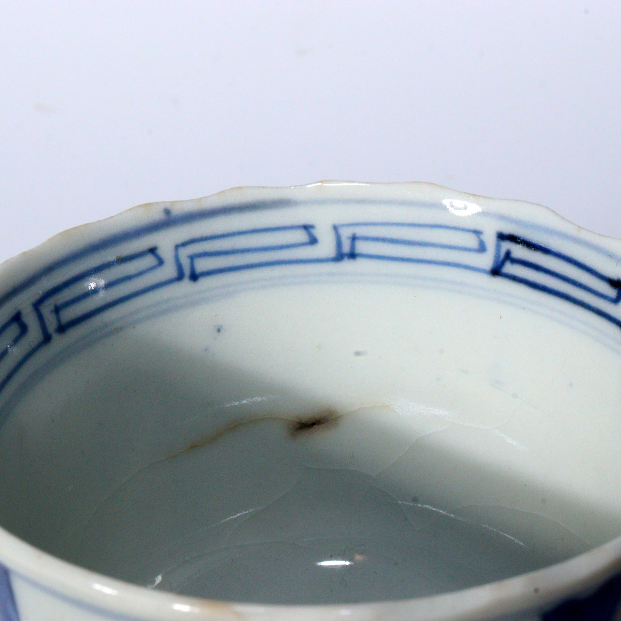 Antique Japanese Blue & White Porcelain Cups - Reference Pieces Soba choko IP112