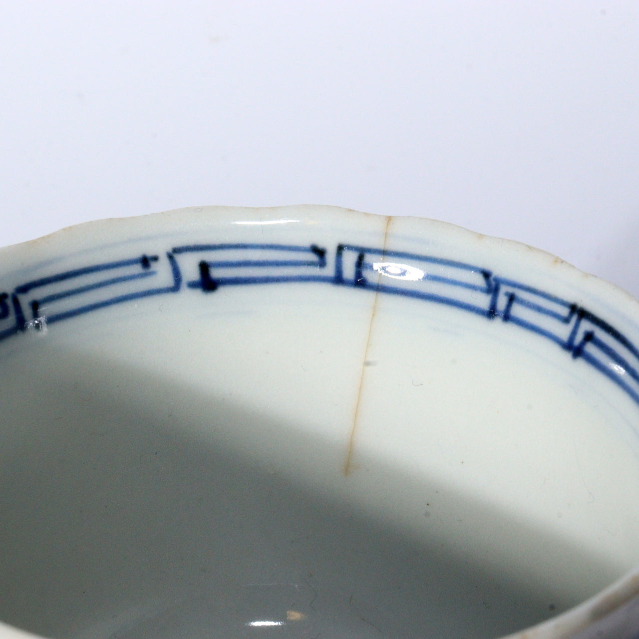 Antique Japanese Blue & White Porcelain Cups - Reference Pieces Soba choko IP112