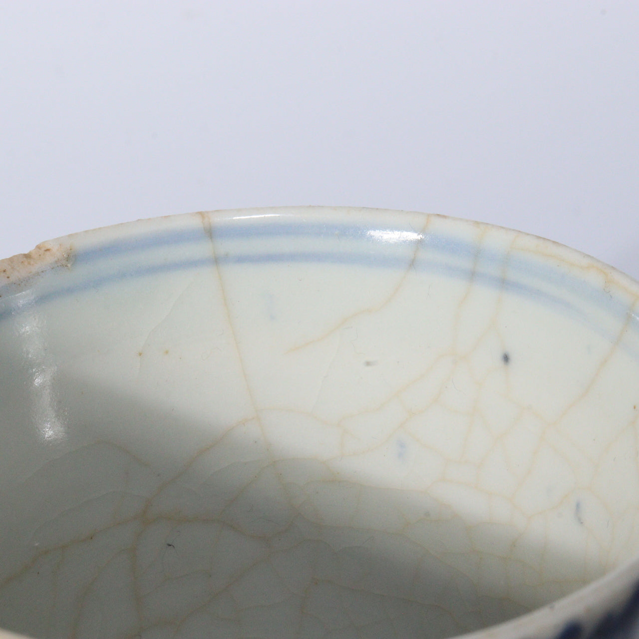 Antique Japanese Blue & White Porcelain Cups - Reference Pieces Soba choko IP112