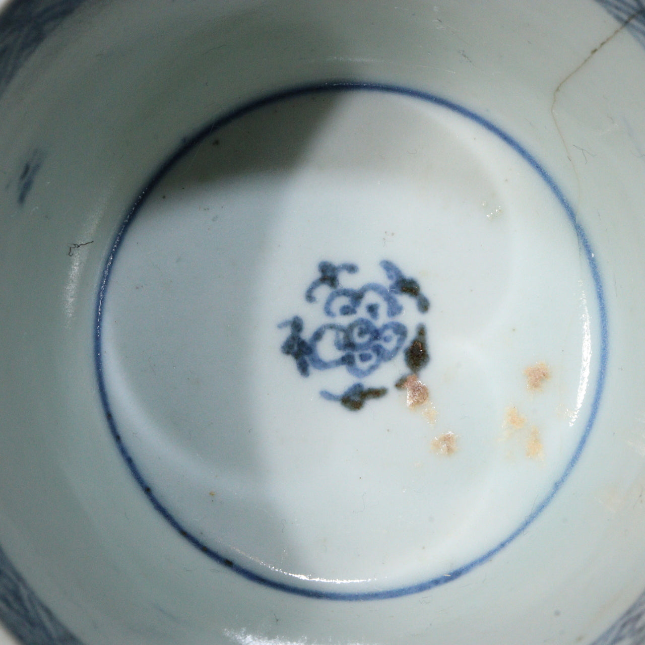 Antique Japanese Blue & White Porcelain Cups - Reference Pieces Soba choko IP112