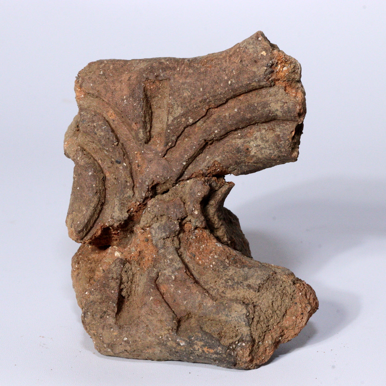 Japanese Antique Jomon Dogu Earthen figure Jomo doki figurines part of foot etc