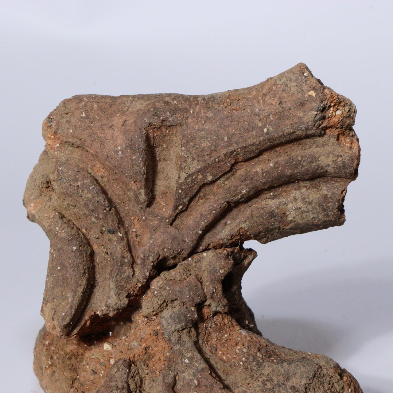 Japanese Antique Jomon Dogu Earthen figure Jomo doki figurines part of foot etc