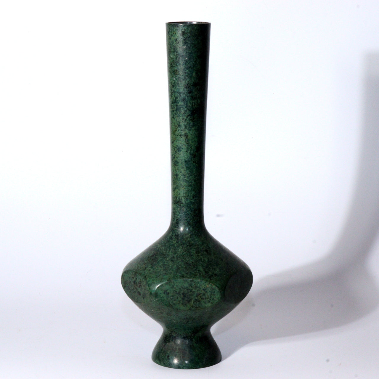 Japanese Bronze single Flower Vase BV592