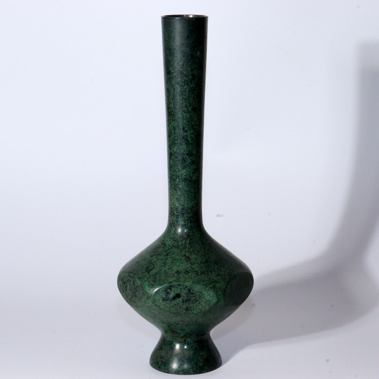 Japanese Bronze single Flower Vase BV592