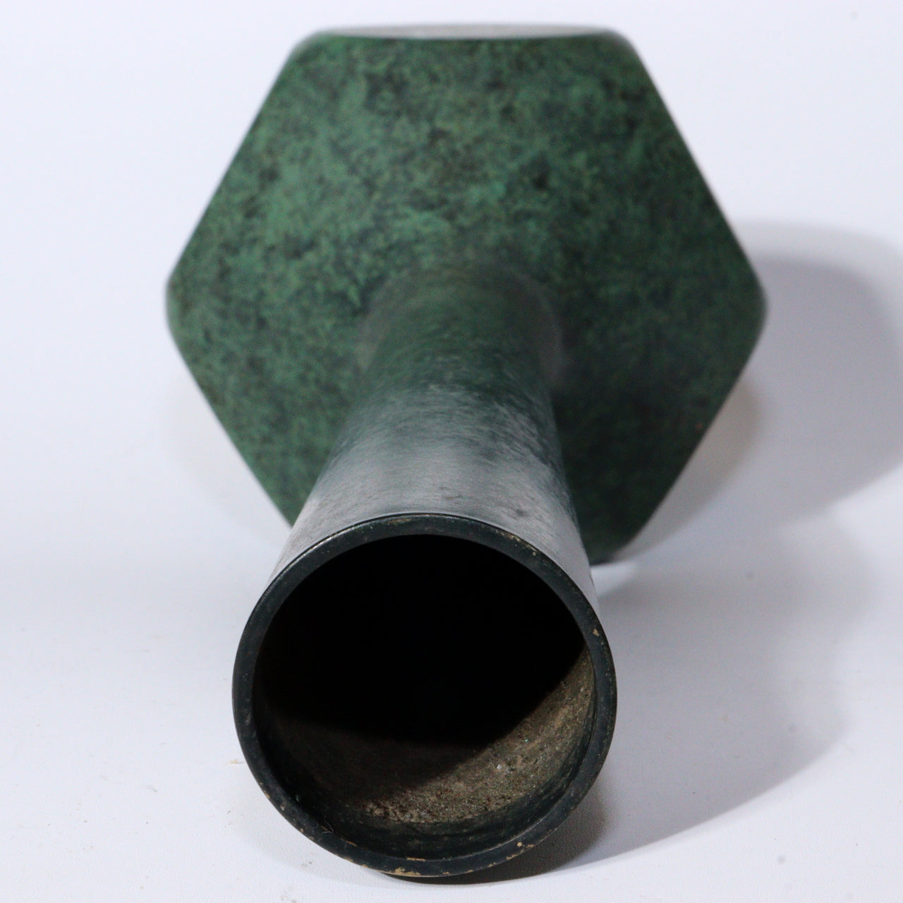 Japanese Bronze single Flower Vase BV592