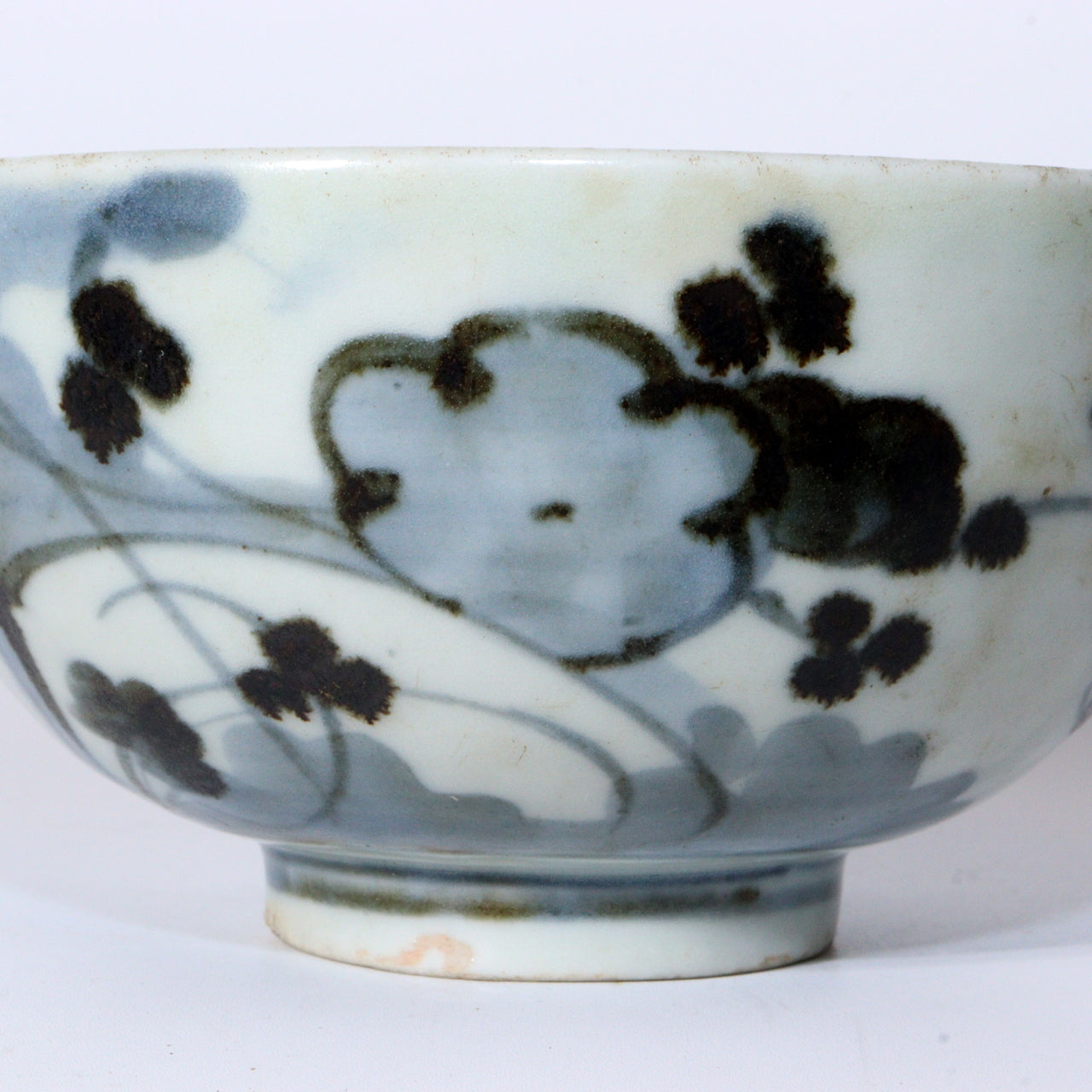 Antique Edo Mid-18C Japanese Hasami Ware Bowl Hand Painted Arita Imari IP116