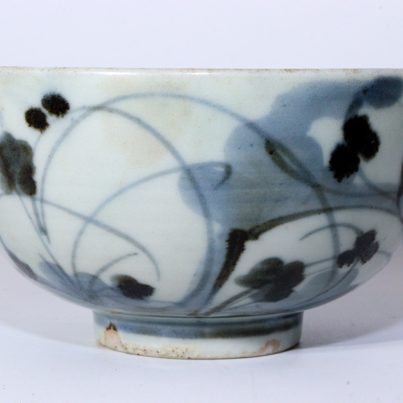 Antique Edo Mid-18C Japanese Hasami Ware Bowl Hand Painted Arita Imari IP116