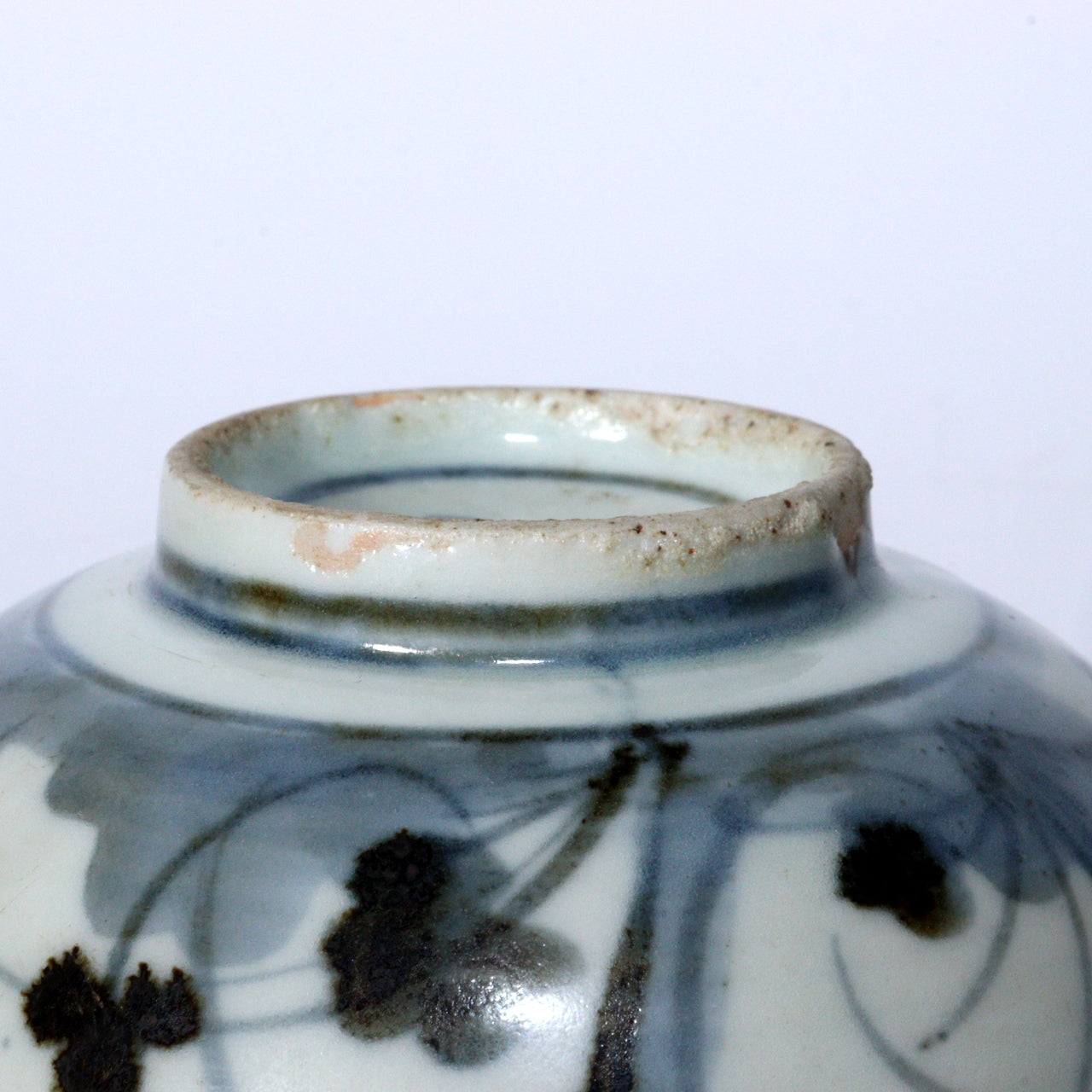 Antique Edo Mid-18C Japanese Hasami Ware Bowl Hand Painted Arita Imari IP116