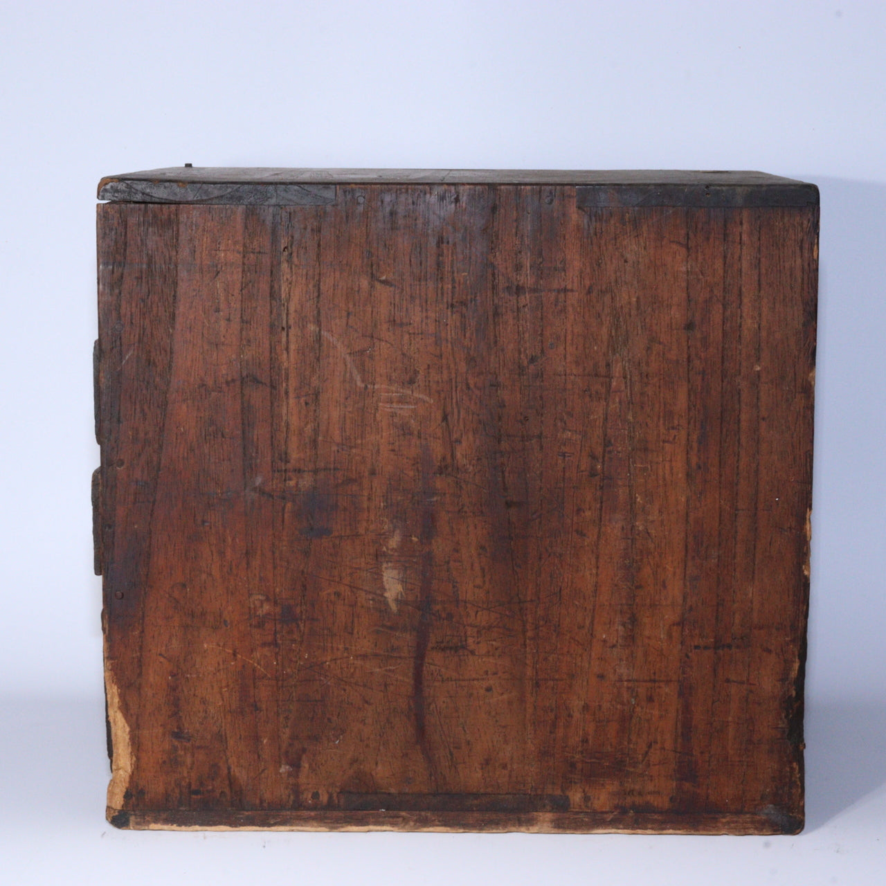 Japanese Antique wooden box Tansu chest of Drawers Meiji period WBX282