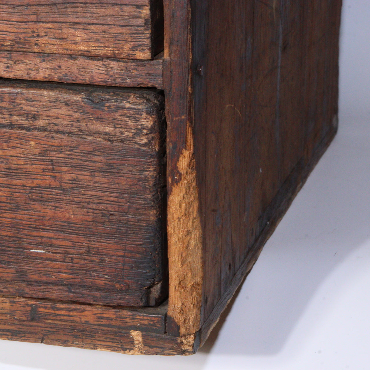 Japanese Antique wooden box Tansu chest of Drawers Meiji period WBX282