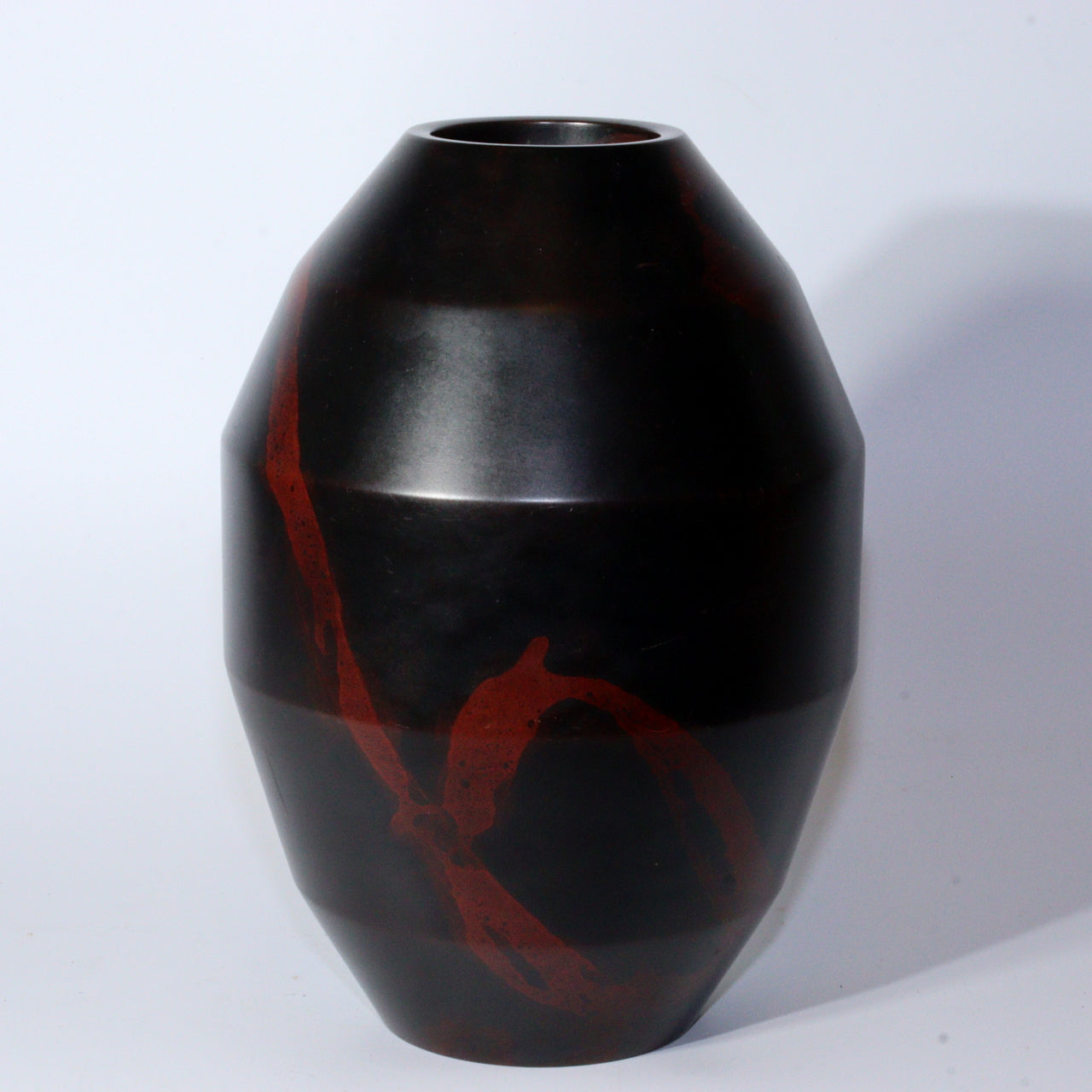 Vintage Japanese Bronze Vase Signed Copper Flower Vase Houun BV593