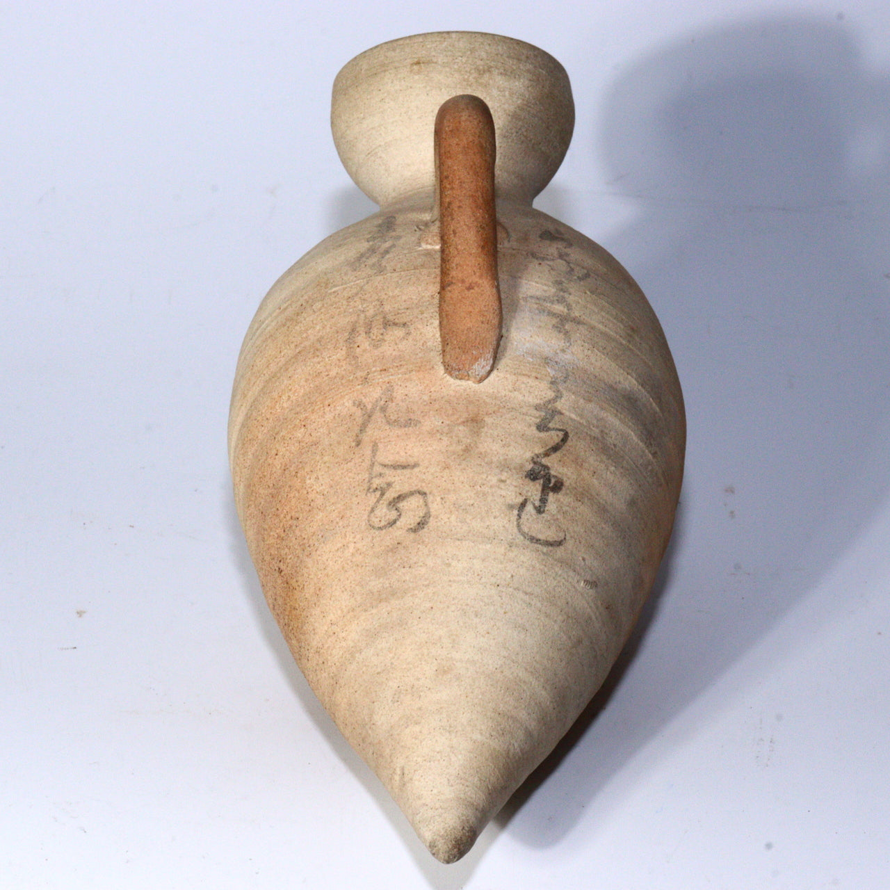 Japanese Sale Warmer pottery ceramic Tokkuri sake bottle Hato-kan Antique PCP241 KOEDO SUN ART KOEDO SUN ART (7953)