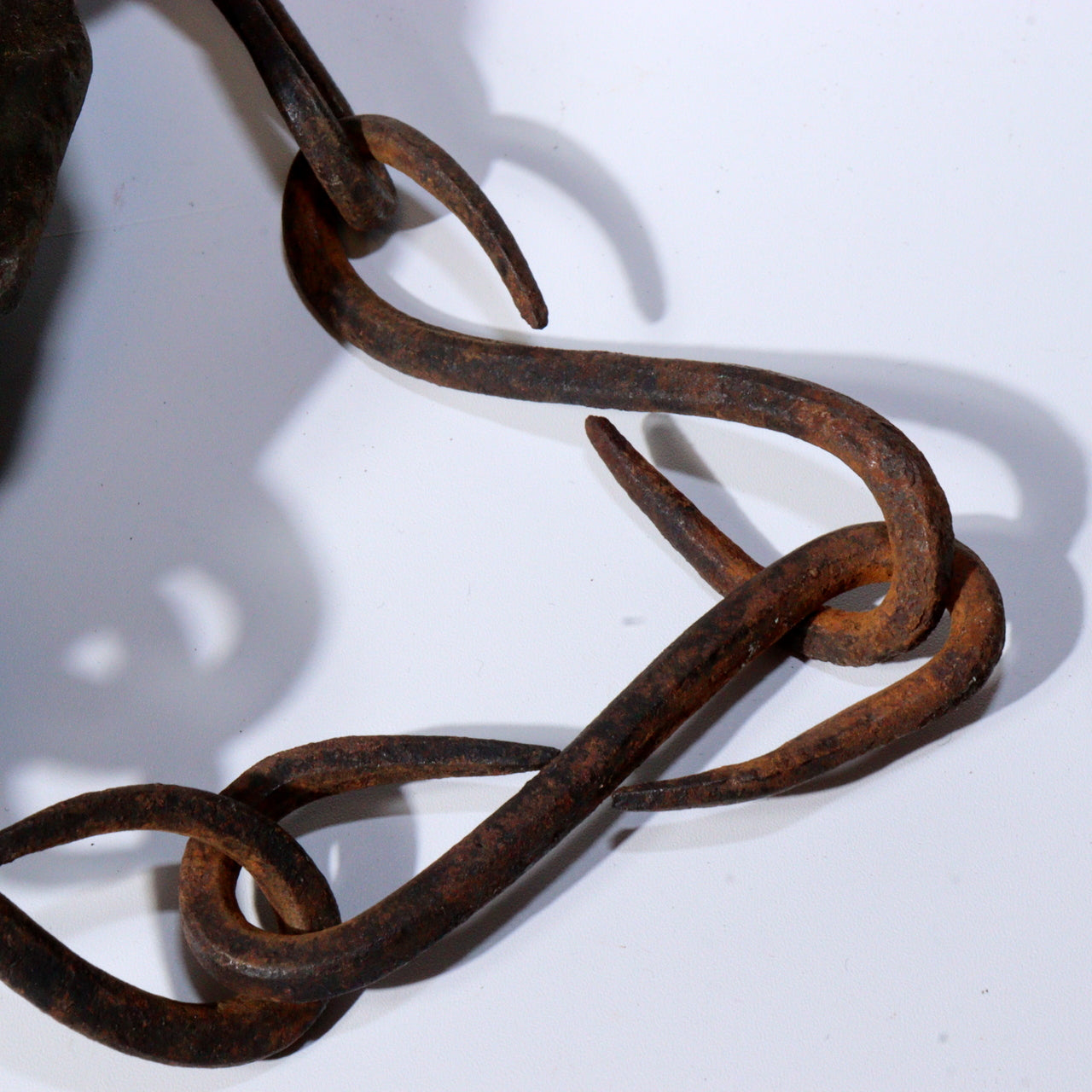 Antique Japanese Era 1784 Bronze Temple Gong Waniguchi Original Chain Bell