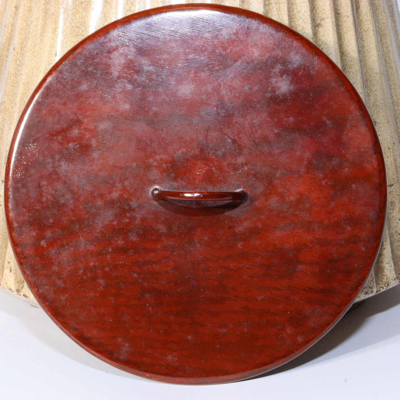Antique Kizeto Ko-Seto Mizusashi Japanese Tea Ceremony Water Jar Vase Box PCP242