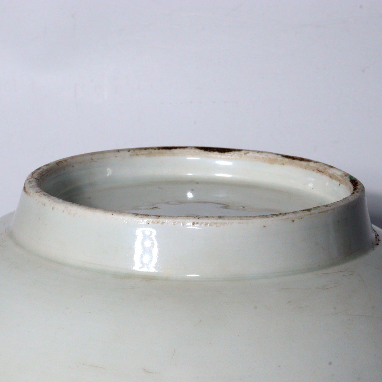 Antique Japanese Imari ware Ko-Imari Polychrome Higezara Shaving Bowl 17C Arita Porcelain