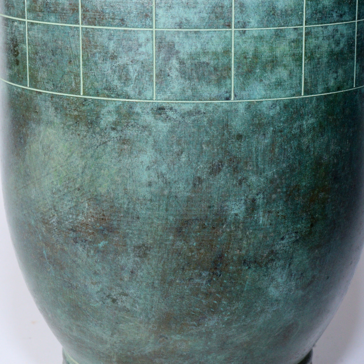 Japanese Bronze Vase Hasuda Shugoro Cultural Merit Awardee signed Box BV597